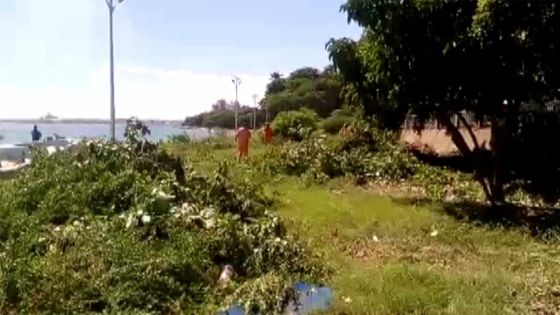 Clean Up Mauritius : des détenus nettoient les plages de la circonscription No. 1