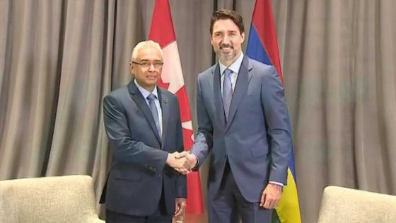 Rencontre Pravind Jugnauth/Justin Trudeau : le soutien du Canada sollicité