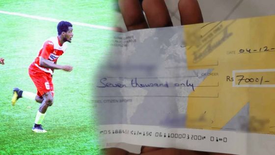 La déception d'un footballeur ivorien qui touche Rs 7 000 à Maurice