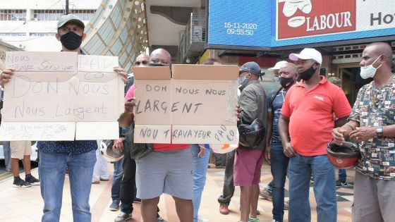 Manif des ex-employés de Padco : le ministère du Travail veut une semaine pour étudier les possibilités de paiement des salaires