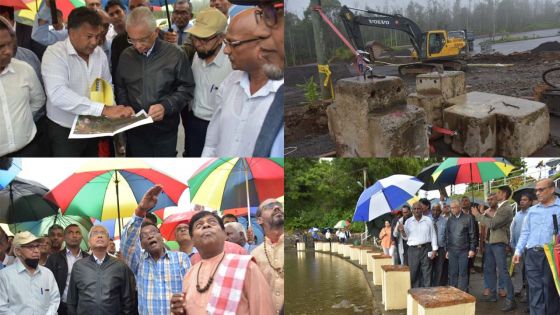 [En images] Maha Shivaratree : le PM fait une visite des lieux à Grand-Bassin