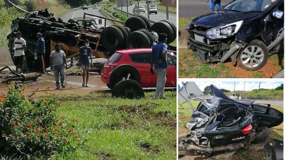 À Valton : deux blessés dans une collision entre un camion et une voiture