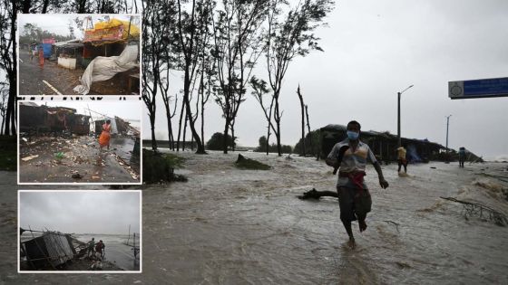 Le puissant cyclone Yaas s'abat sur les côtes orientales de l'Inde