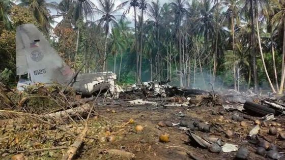 Philippines :45 tués dans l'accident d'un avion militaire