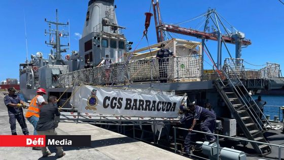 Le Barracuda se rend à la Réunion ce soir pour récupérer des  bouteilles d’oxygène