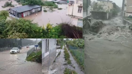 Pluies torrentielles : des scènes capturées par des internautes aux quatre coins du pays