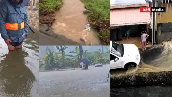 Pluies torrentielles : les images des internautes