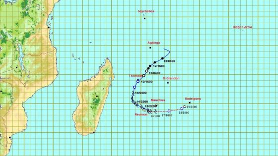 Belal : Maurice en alerte 4 ; des rafales de l'ordre de 130 km/h attendues