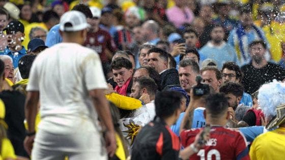 Copa America : Nunez et d'autres Uruguayens se battent avec des supporters colombiens après leur défaite