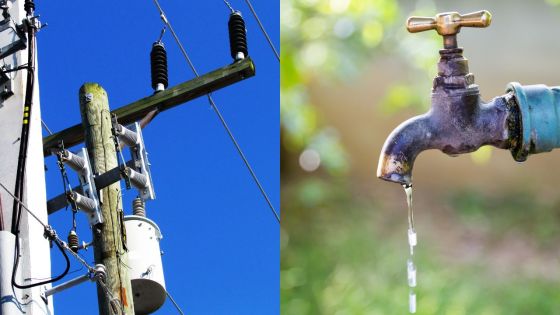 Avertissement de pluies torrentielles : des fils électriques sur la route à Rivière-du-Rempart, prévient le NEOC