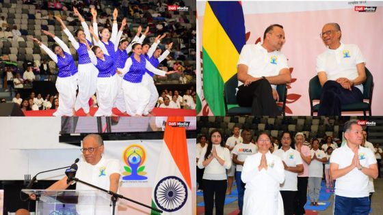 [En images] À Côte-d’Or : célébration de la Journée internationale du yoga 2025
