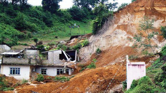 Japanese help for landslide management