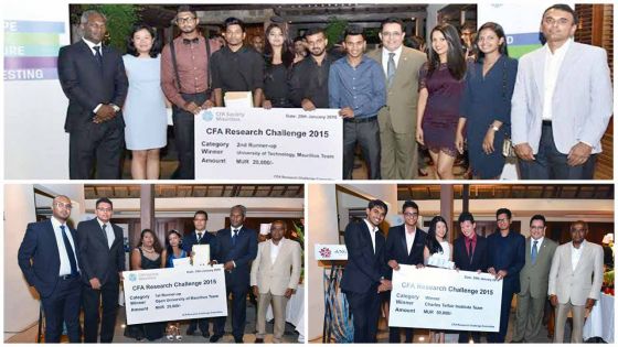 CFA research challenge 2015: Students get exposure to financial analysis