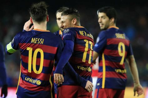 Ligue des champions : le Barça en quarts sans forcer grâce au trio MSN