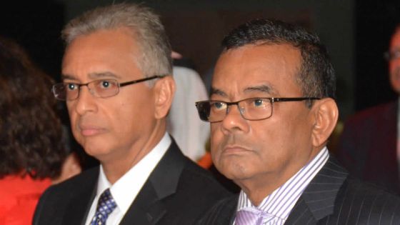 Pravind Jugnauth et Ivan Collendavelloo soutiennent Vishnu Lutchmeenaraidoo