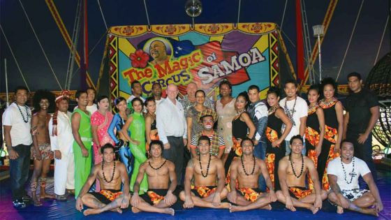 The Magic Circus of Samoa in Mauritius
