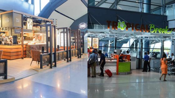 Aéroport de Plaisance: deux nouveaux restaurants opérationnels