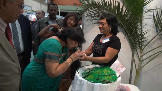 Lady Sarojini Jugnauth salue la créativité des entrepreneurs mauriciens