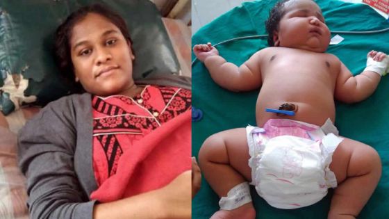 Inde: la plus grosse fille au monde est née