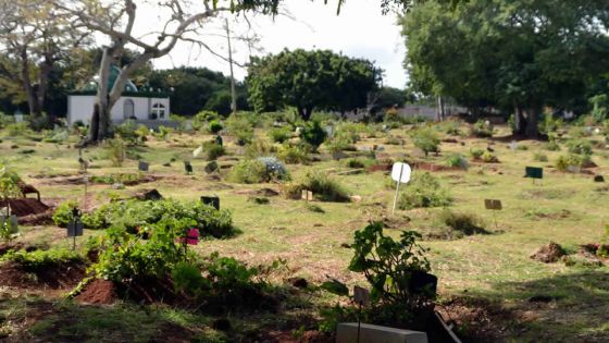 Cimetière de Terre-Rouge: un enterrement coûterait entre Rs 5 350 et Rs 6 400