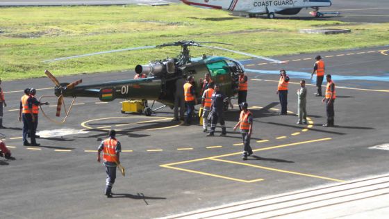 Opérations sur le MV Benita: l’Helicopter Squadron sollicité à 496 reprises