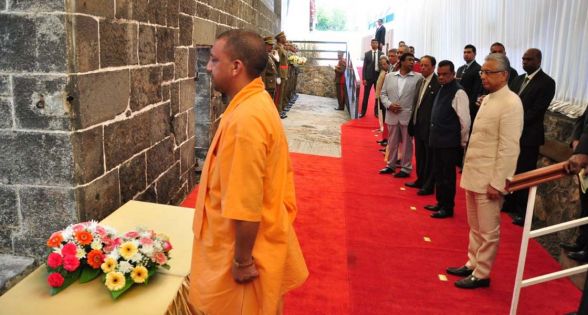 183e anniversaire de l'arrivée des travailleurs engagés : Yogi Adityanath réitère le soutien de l’Inde à Maurice