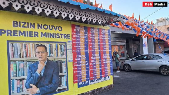 No 20 : Beau-Bassin aux couleurs de l'Alliance Lepep, de l'Alliance du Changement et du Reform Party côte à côte