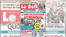 Voici la Une du Défi Quotidien de ce vendredi 01 Octobre 2021