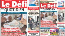 Voici la une du Défi Quotidien de ce Mercredi 02 Juillet 2025