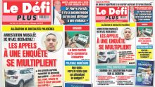 Voici la Une du Défi Plus de ce Samedi 03 Mai 2025