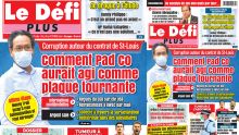 Voici la Une du Defi Plus de ce samedi 03 octobre 2020