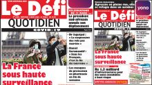 Voici la Une du Défi Quotidien de ce mercredi 04 mars 2020