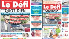 Voici la une du Défi Quotidien de ce Mercredi 04 Juin 2025