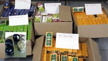 Trèfles : 431 boîtes de thé saisies chez un trafiquant de drogue 
