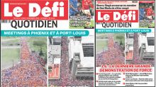 Voici la une du Défi Quotidien de ce Lundi 04 Novembre 2024