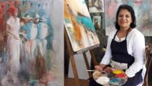 Mauritiusarts - Exposition ICW : Kalindi Jhudoosing remporte le Most Talented Artist Award