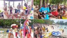 Tradition mauricienne : plages bondées pour le premier dimanche de l’an