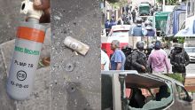 [En images] Vallée-Pitot : incidents lors d’une reconstitution des faits dans l’affaire Fakhoo, des habitants dénoncent l'usage par la police de gaz lacrymogène