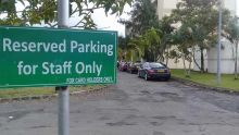 Parking à l’hôpital de Rose-Belle : 75% pour le personnel ?