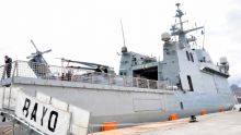 Sécurité maritime : Maurice reçoit la visite du navire de guerre ESPS Rayo