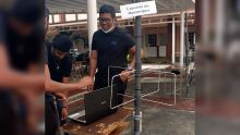 Communication spatiale : des étudiants créent des antennes qui captent les signaux de satellites