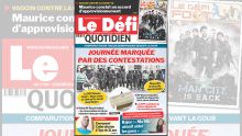 Voici la Une du Défi Quotidien de ce vendredi 08 janvier 2021