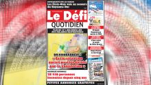 Voici la Une du Defi Quotidien de ce Mercredi 08 mai 2019