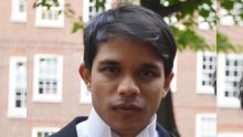 Himvaani Trikeitan Ajay Daby, avocat : au nom du père