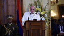 À la State House : le pape plaide pour «une meilleure répartition des revenus»