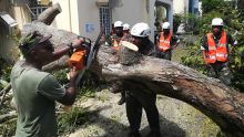 Cyclone tropical Joaninha : des pompiers et des officiers de la SMF déjà sur le terrain pour intervenir