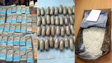 En une semaine : 12 arrestations, Rs 133,2 M de drogue et plus de Rs 50 M saisies