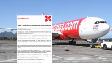 AirAsia X suspend ses activités à Maurice