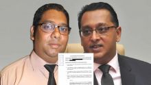 [Document] Dans un affidavit juré en Cour - Affaire Sobrinho : un conseiller du PM implique Roshi Bhadain