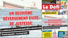 Voici la Une du Defi Quotidien de ce jeudi 13 août 2020